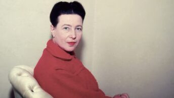 portrait de Simone de Beauvoir issu du documentaire SImone de Beauvoir : l'aventure d'être soi
