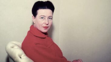 portrait de Simone de Beauvoir issu du documentaire SImone de Beauvoir : l'aventure d'être soi