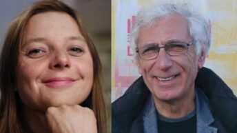Cécile Kohler et de Jacques Paris, deux ressortissants français libérés après plus de trois ans de détention en Iran.