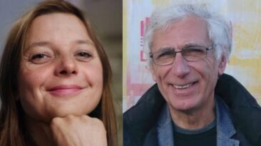 Cécile Kohler et de Jacques Paris, deux ressortissants français libérés après plus de trois ans de détention en Iran.