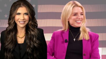 Portraits de Kristi Noem et Pam Bondi