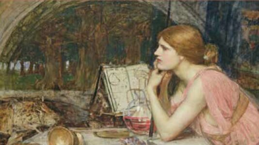 Circé, la magicienne, John William Waterhouse, 1911