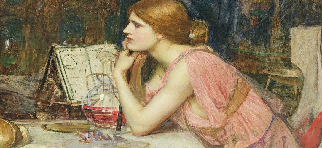 Circé, la magicienne, John William Waterhouse, 1911