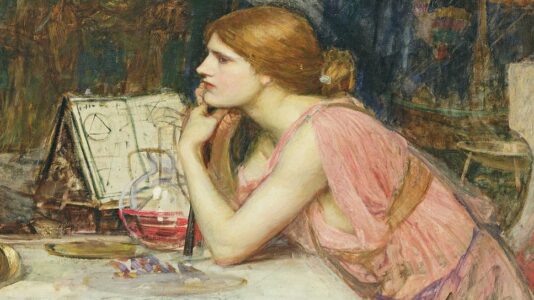 Circé, la magicienne, John William Waterhouse, 1911