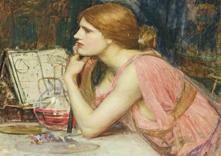 Circé, la magicienne, John William Waterhouse, 1911