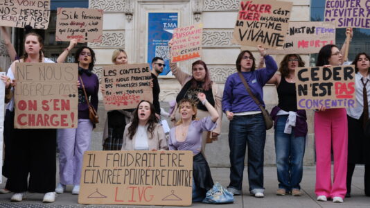 Manifestation féministe à Angers, Anne Lepont, Angers, 8 mars 2025