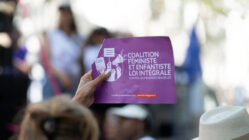 manifestation pour la loi intégrale contre les VSS