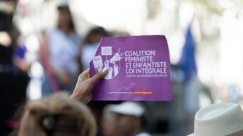 manifestation pour la loi intégrale contre les VSS